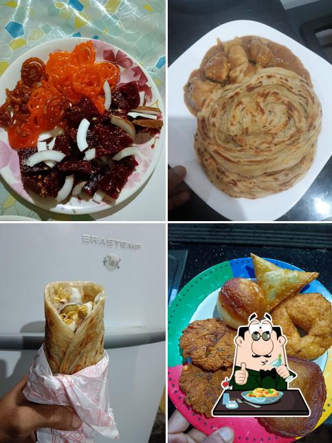 Platos en Madrasi Culinária Indiana