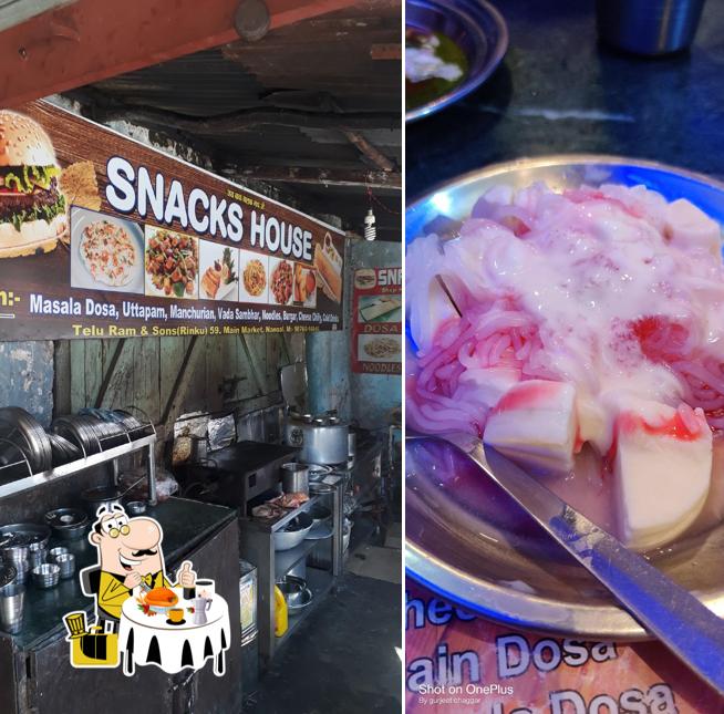Food at Snacks house