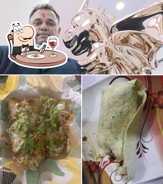 Food at Subway Marol Naka Andheri