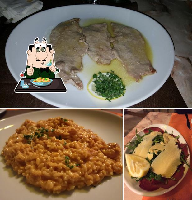 Cibo al Ristorante Verde Smeraldo