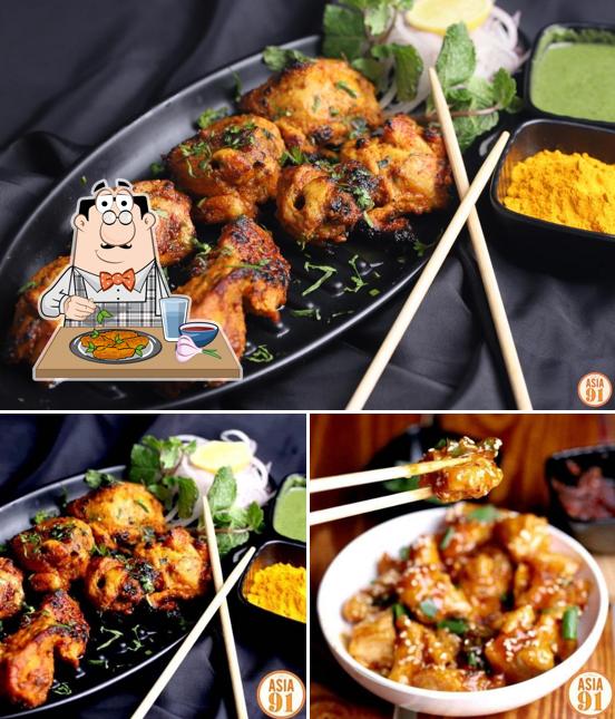 Chicken wings at Asia 91