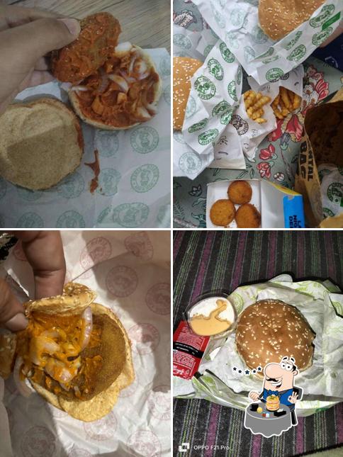 Pulled pork sandwich at Burger Singh - Big Punjabi Burgers