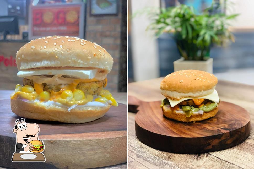 Get a burger at Hungry Point - Baddi