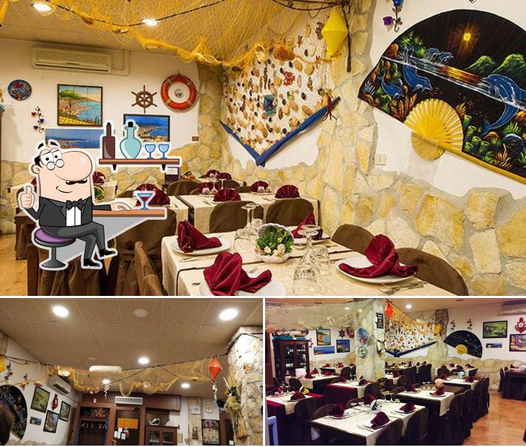 Gli interni di Il Cavalluccio Marino