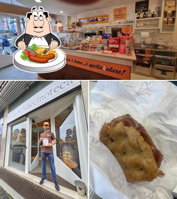 Questa è la immagine che presenta la cibo e interni di La Schiaccinoteca Toscana Bergamo Questa è la immagine che presenta la cibo e interni di La Schiaccinoteca Toscana Bergamo
