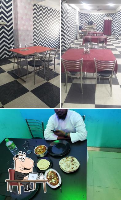 The interior of New King Restaurant