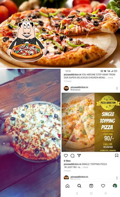 Pick pizza at PIZZA ADDICTION