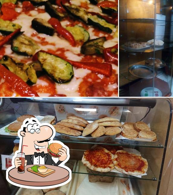 Prova un hamburger a Pizzeria Alessia