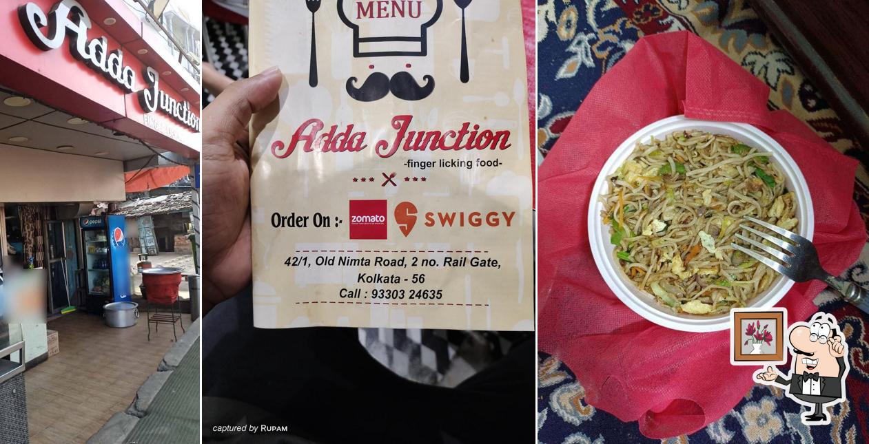 The interior of Adda Junction