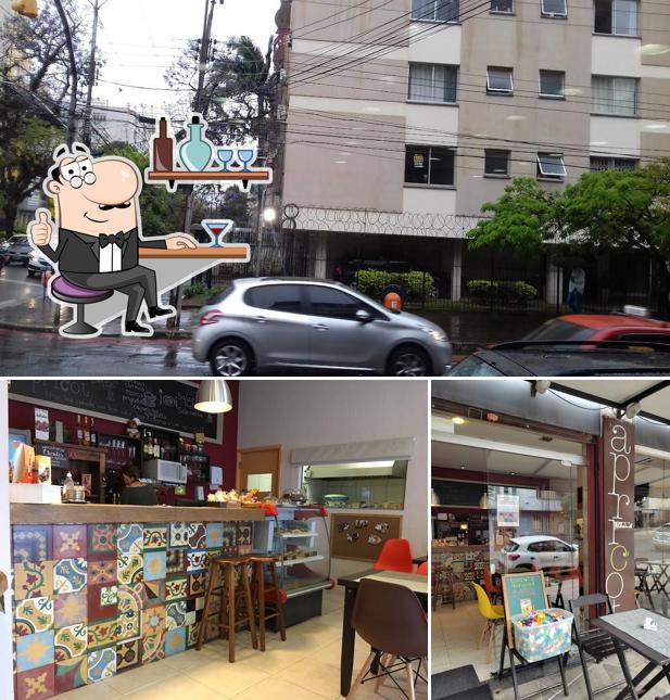 O Apricot Bistrô se destaca pelo interior e exterior