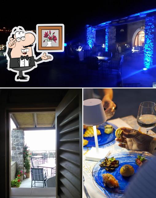 La foto della interni e cibo di Bar "Il Terrazzo" Castello Aragonese - Ischia