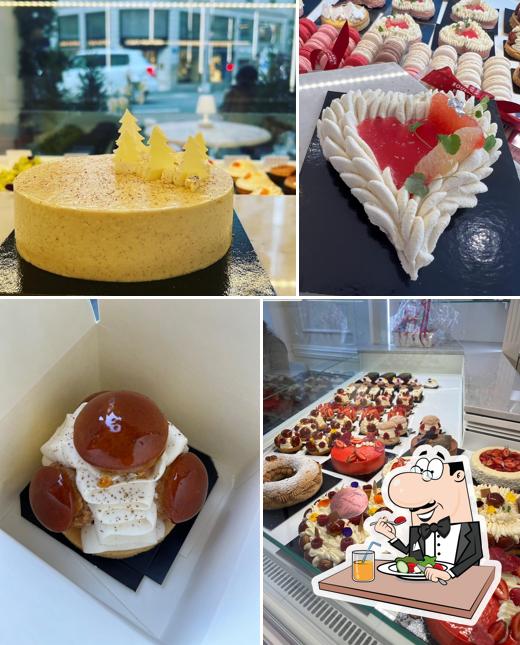 Mousse al cioccolato al Boulangerie Parisienne