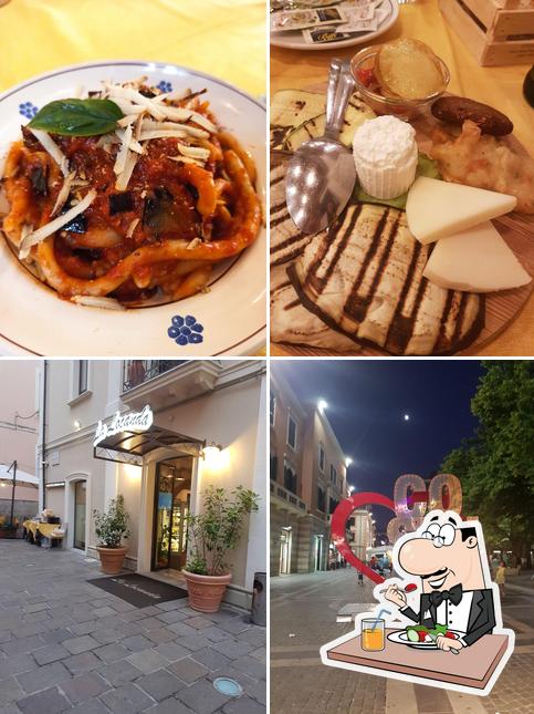 La immagine della cibo e esterno di La Locanda Via G. Galliano - Ristorante Pinseria