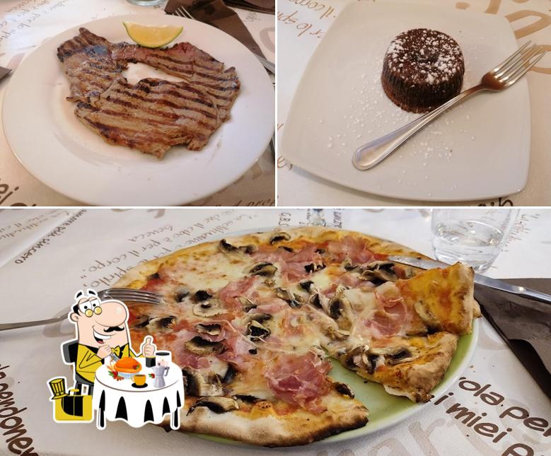 Platti al Trattoria Pizzeria Cavour