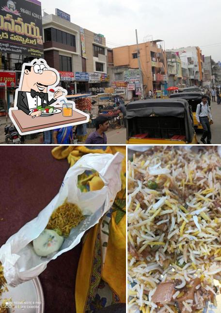 This is the photo showing food and exterior at SVS Paradise restaurant