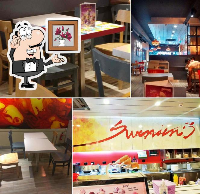 The interior of Swensens