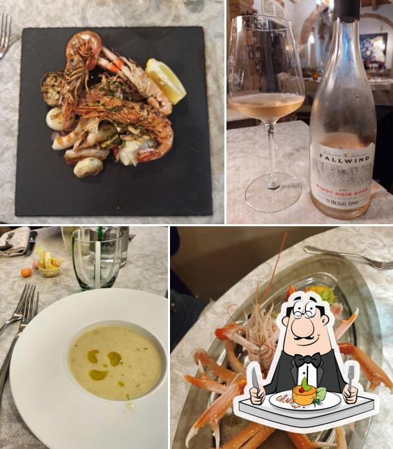 Scampi al Trattoria la Lupa Livorno