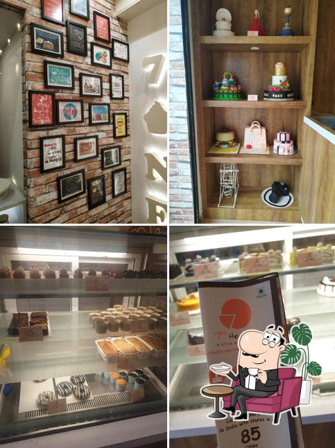 The interior of 7th Heaven