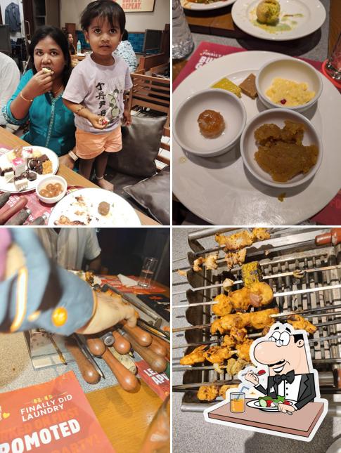 Food at Barbeque Nation