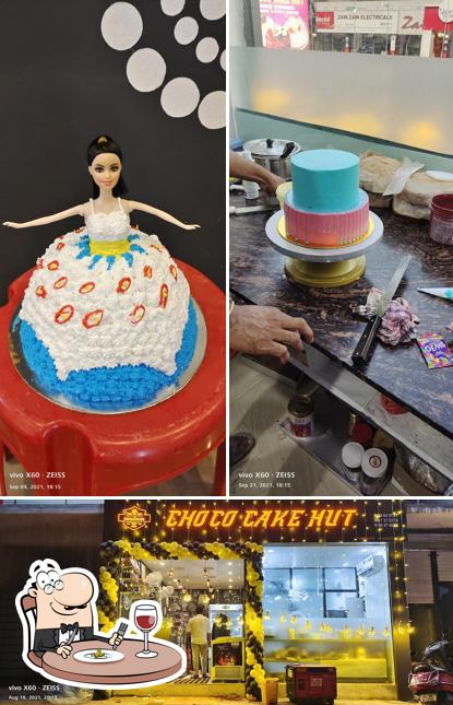 Among various things one can find food and exterior at Choco cake hut
