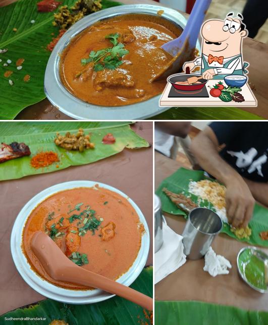 Chicken curry at Hotel Mahalaxmi