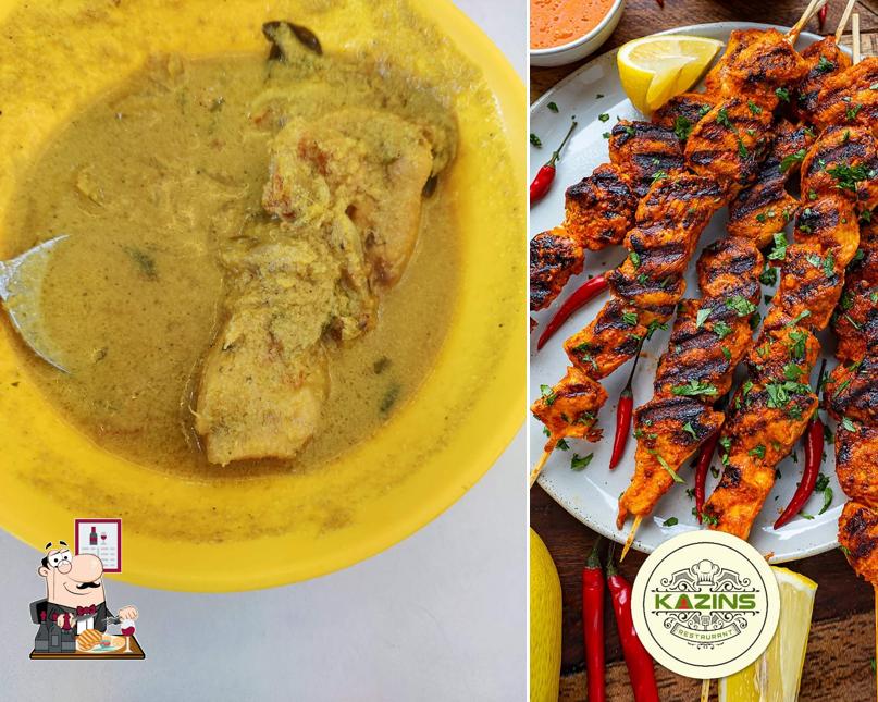 Try out meat dishes at Kazins Restaurant