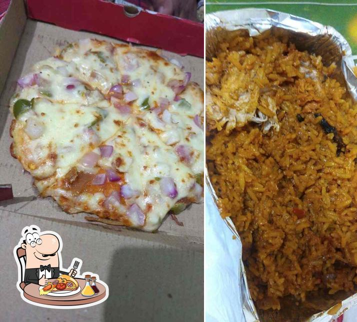 Order pizza at Lime Family Cafe & Restaurant
