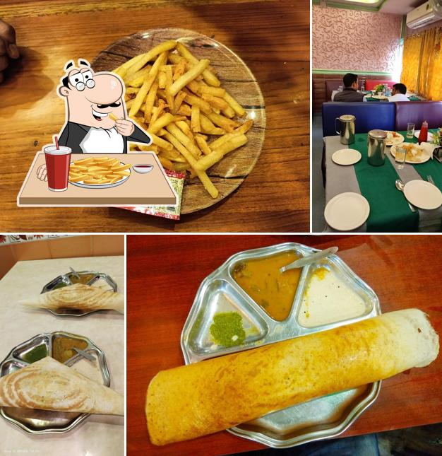 French fries at Panthashala Restaurant