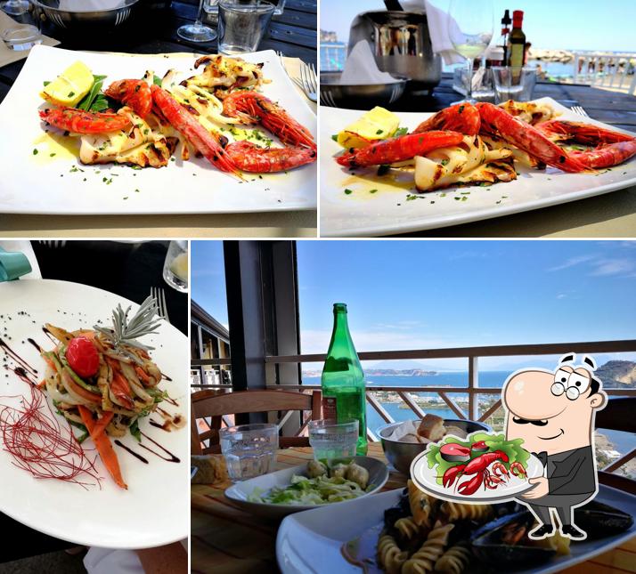 Essayez des fruits de mer à Tibidabo Eventi Miliscola