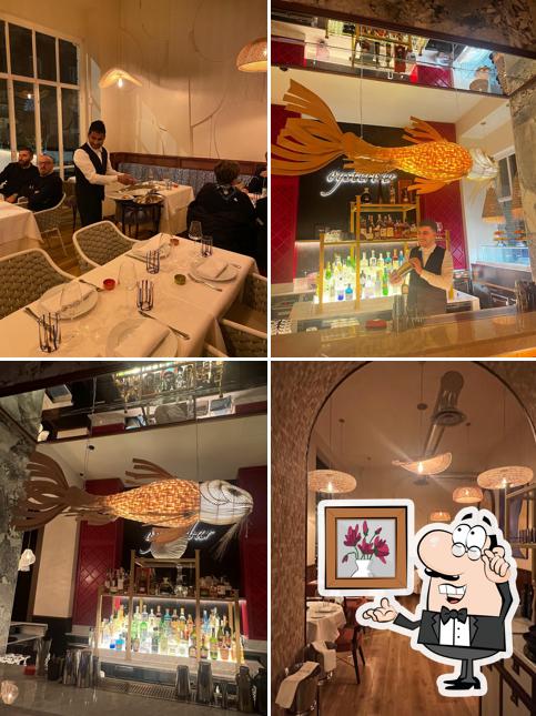 Gli interni di DA'MARE