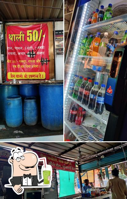 Enjoy a drink at Gujrati Bhel