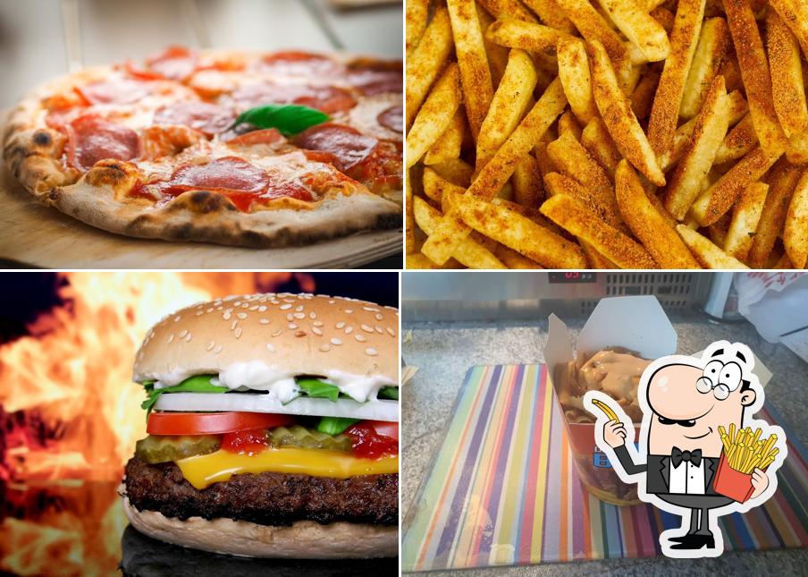 Prova a prendere un piatto di chips a Kebap Schloss Zizers