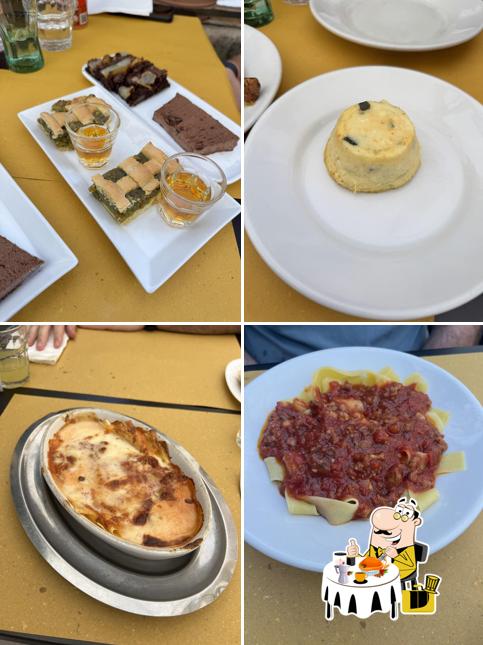 Platti al Trattoria Latte di Luna