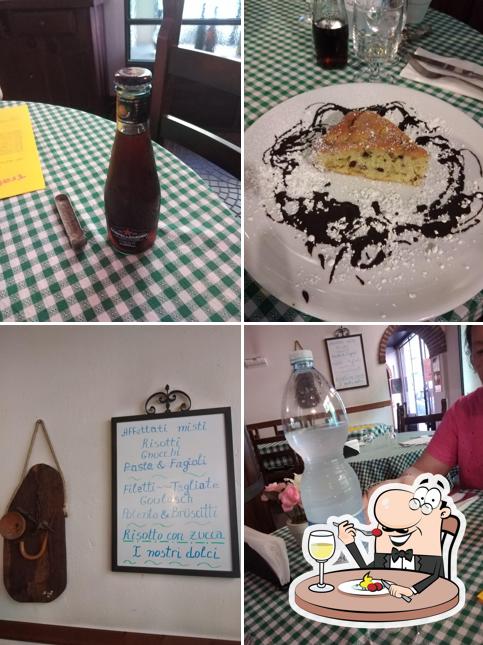 Mousse al cioccolato al Trattoria Matteotti