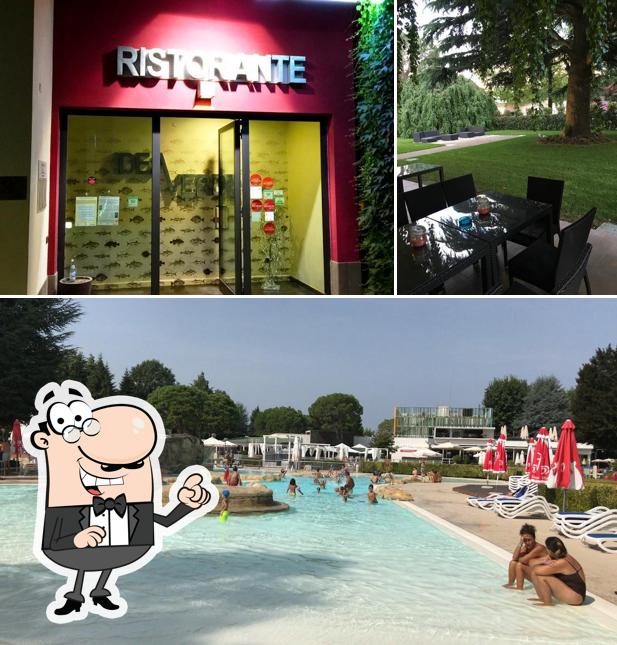 Goditi la vista dagli esterni di Ristorante Idea Verde