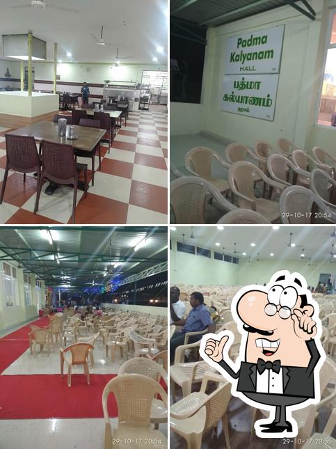 The interior of Sri Pathi Restaurant