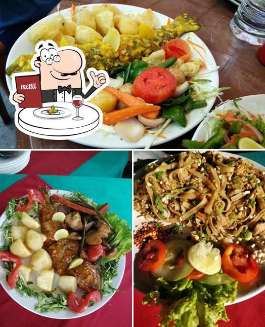 Food at Sunshine Cafe