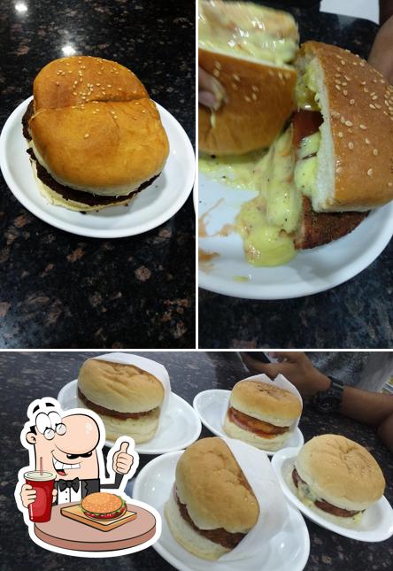 Treat yourself to a burger at The Burger Cafe