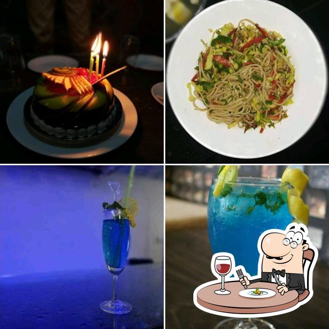 Take a look at the picture depicting food and drink at The Table Mocktails Restaurant