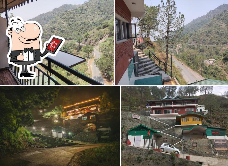 The exterior of Safarmaina Resort A Brookside Retreat With A Pool