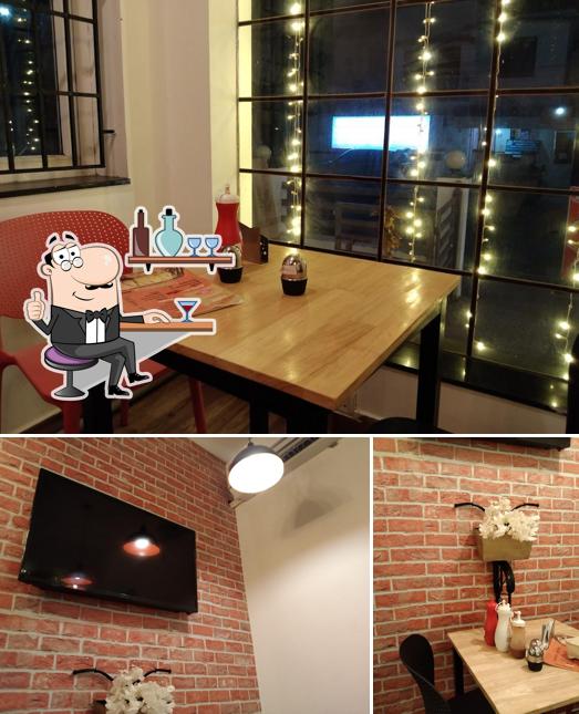 The interior of Cafe Mellow