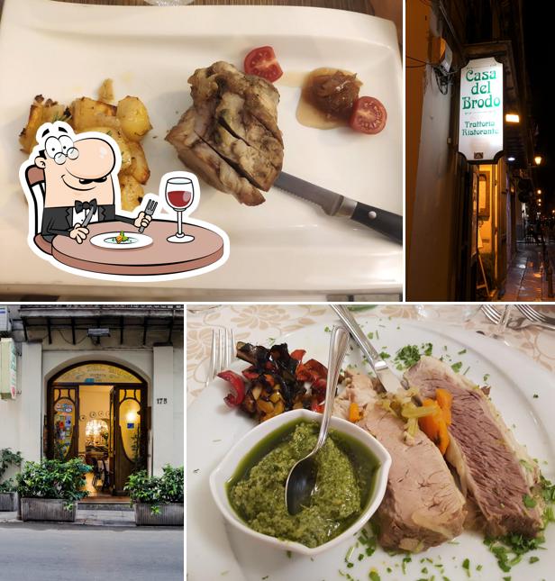 Cibo al Casa del Brodo dal Dottore