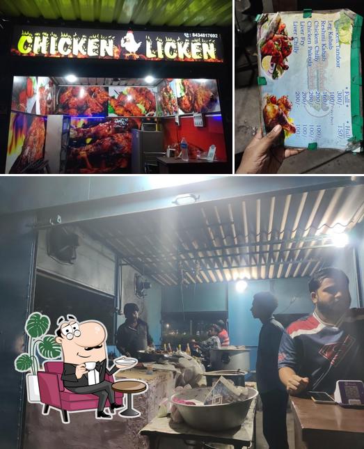 The interior of Chicken Licken
