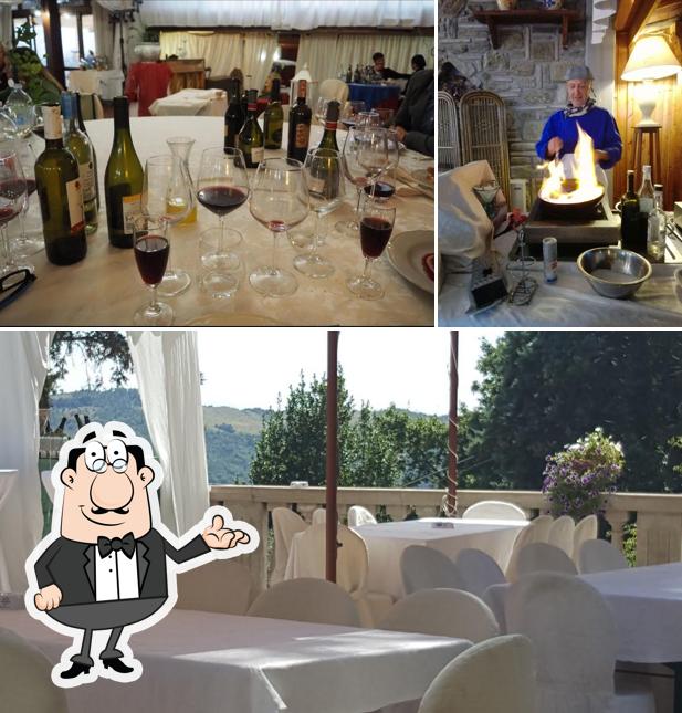 Gli interni di Ristorante La Dolce Vita Gubbio