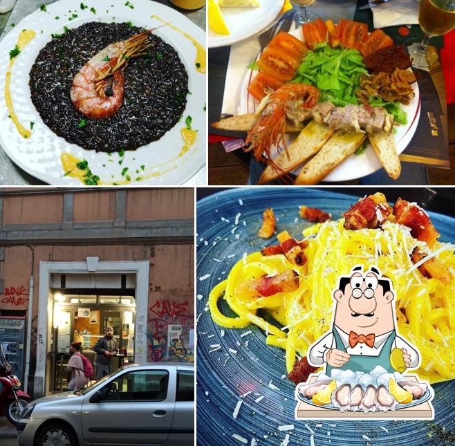 Prenditi la cucina di mare a Bar Celestino 1904 Ristorante & Cocktail San Lorenzo