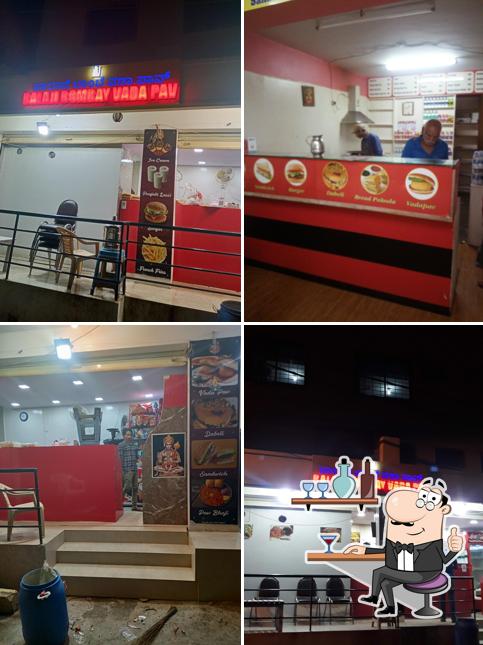 Check out how Balaji Bombay Vada Pav looks inside