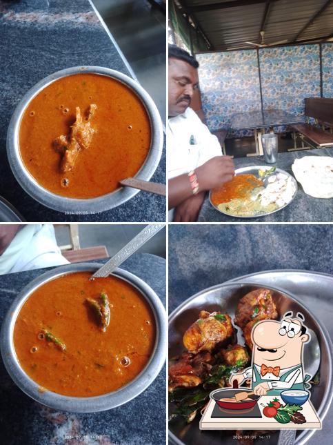 Chicken curry at Hotel supreme veg and non veg