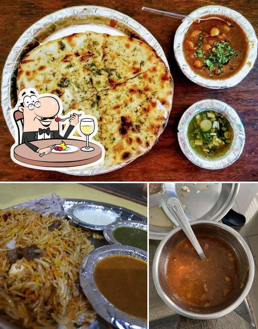 Food at Krishna Kulcha