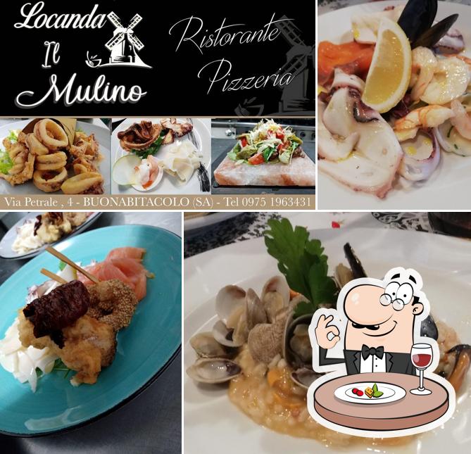 Cibo al Ristorante Pizzeria Locanda Il Mulino
