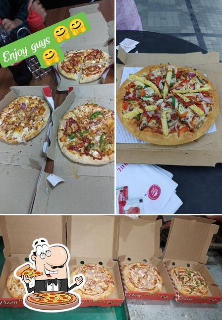 Order pizza at Pizza well